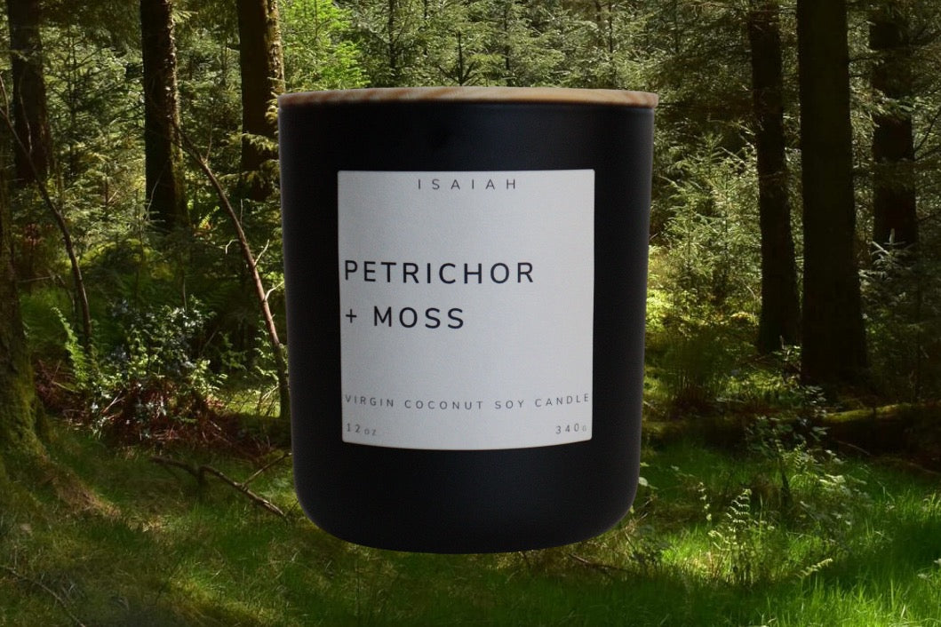 Petrichor + Moss - 12oz Large Candle