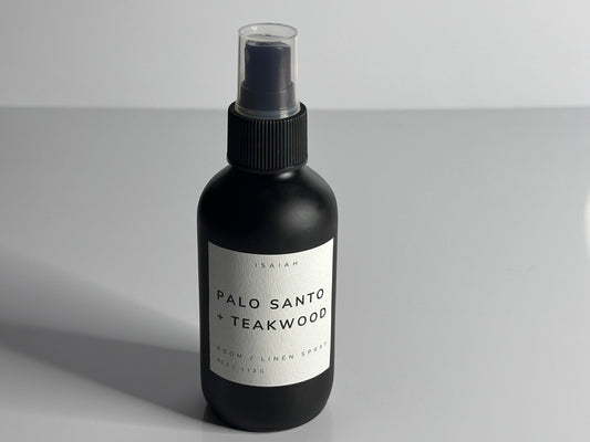 Palo Santo + Teakwood - Room + Linen Spray