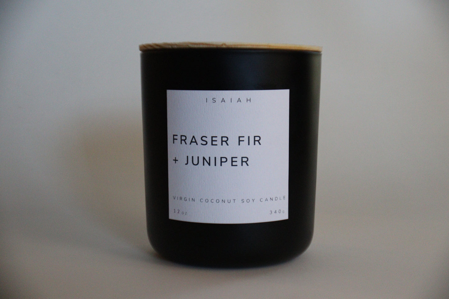 Fraser Fir + Juniper - 12oz Large Candle